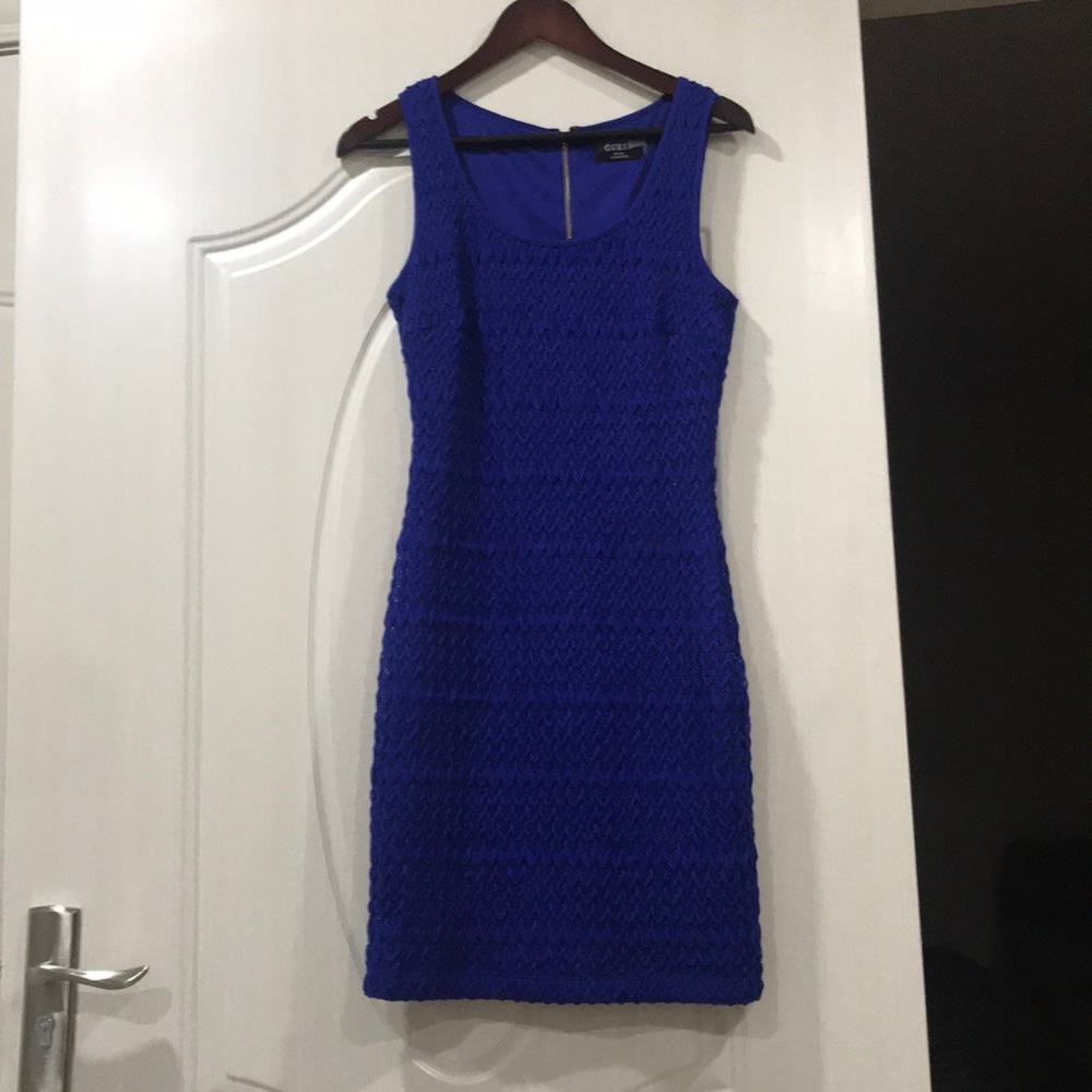 Blue dress